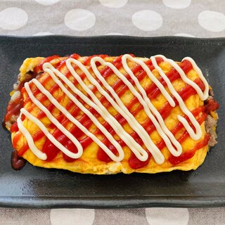 卵焼き器で！超簡単オムレツ